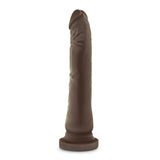 Blush Dr. Skin Basic 8.5 Dildo — Chocolate, 8 in Insertable - BL-15056